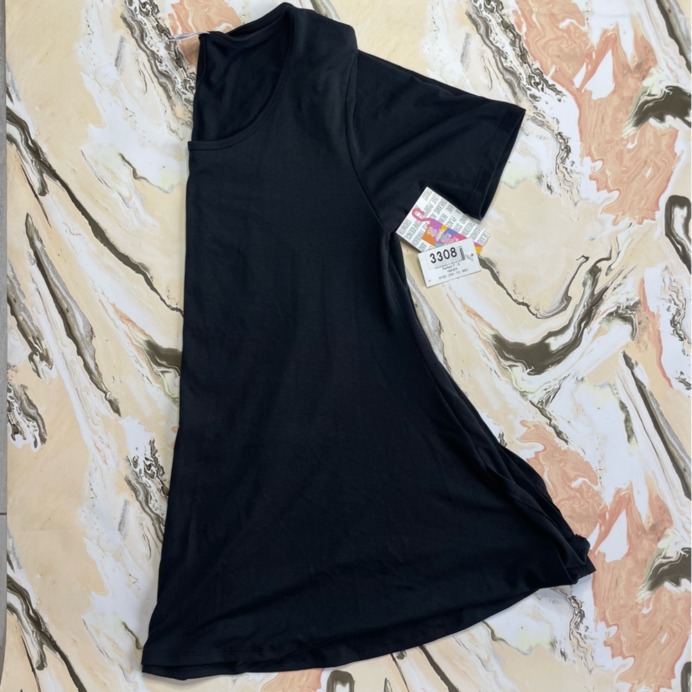 LuLaRoe Black Perfect T NEW WITH TAGS